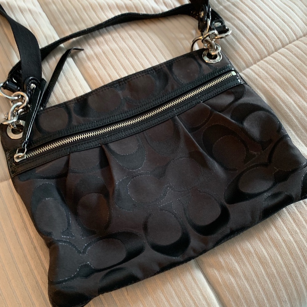 Black Coach Crossbody Bag